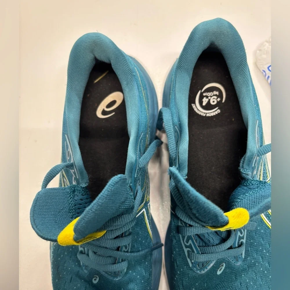 ASICS Gel Cumulus 26 Running Shoes Blue Yellow Men’s Size 8.5 EU 42